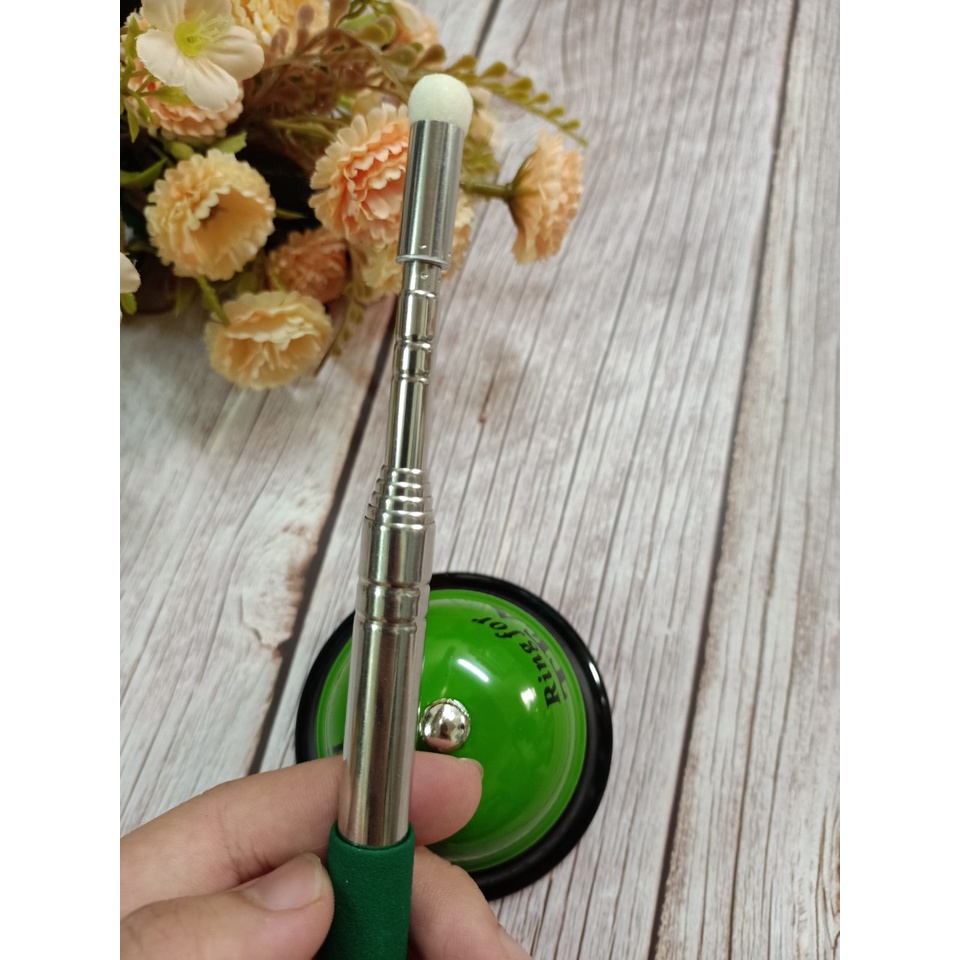 Combo chuông bấm + que chỉ bảng