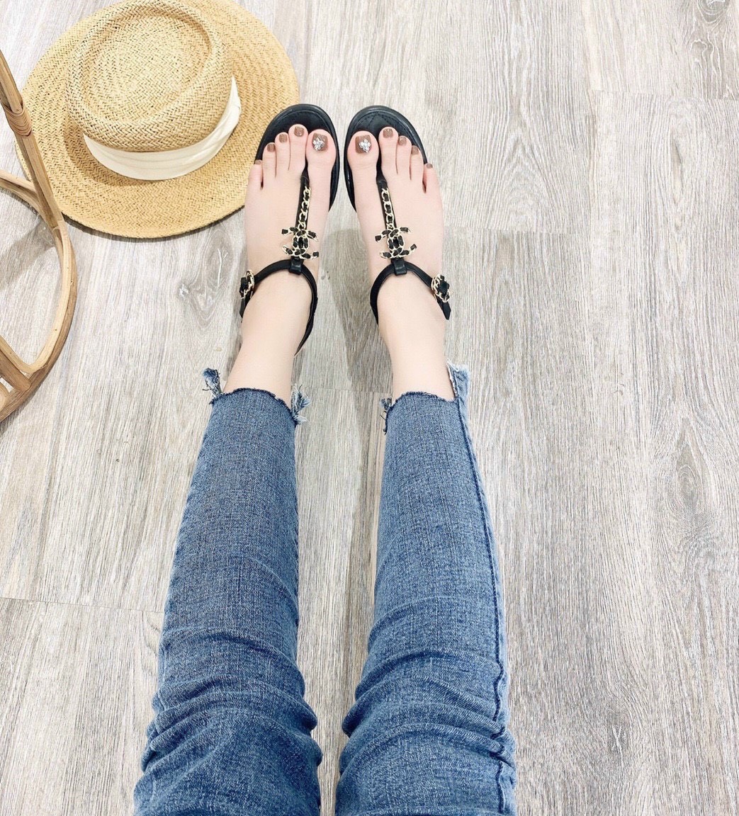 Sandal Kẹp xỏ ngón gót 3cm