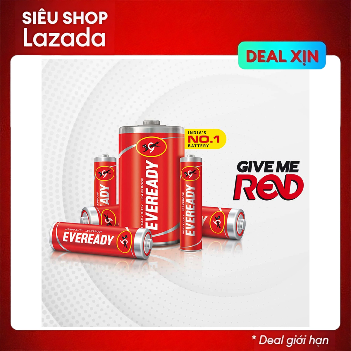 Bộ 8 pin AA không sạc Eveready 1.5V - Pin tiểu không sạc