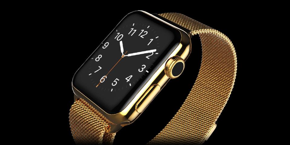 Dây milanese Gold cho Apple Watch 38mm