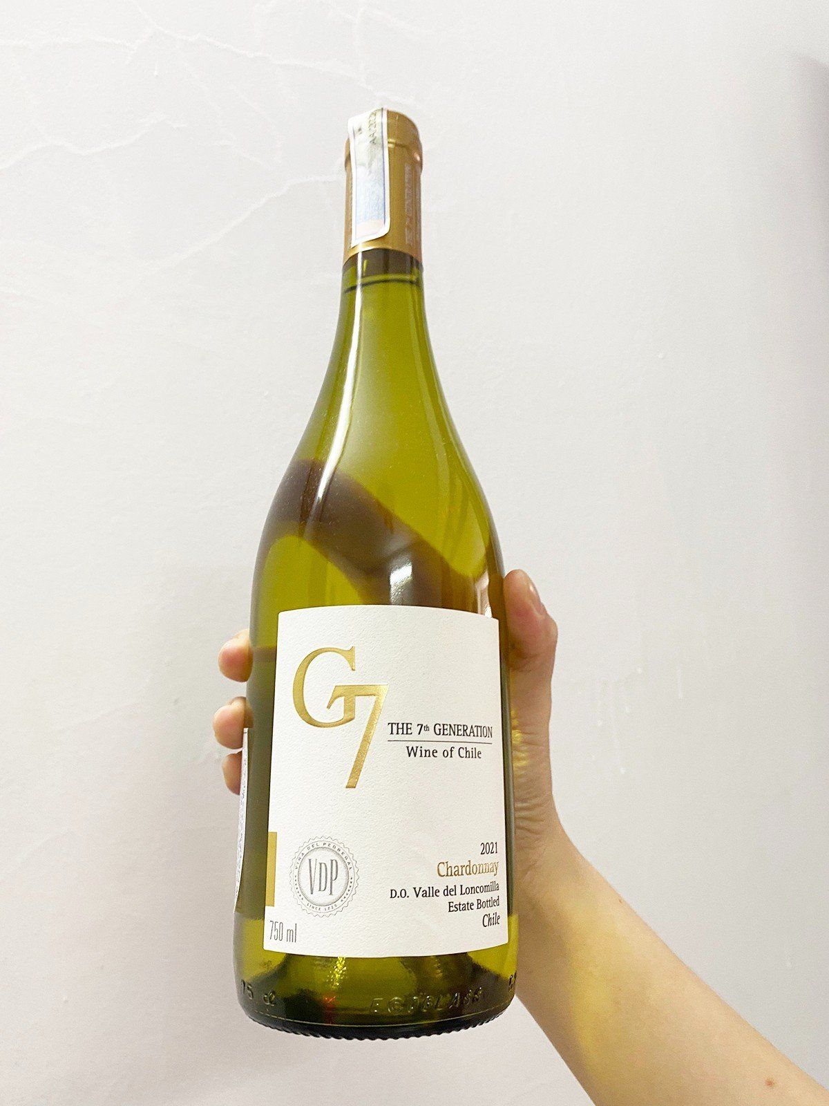 Nhập khẩu chính hãng - Vang Chile G7 Clasico Chardonnay
