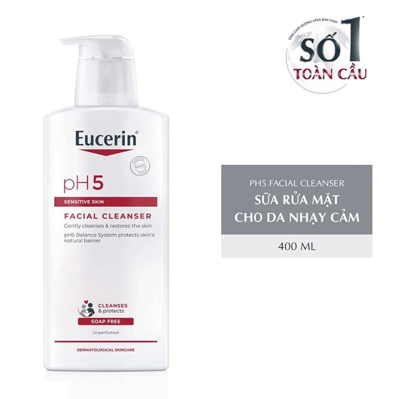 Eucerin pH5 Facial Cleanser 400ml