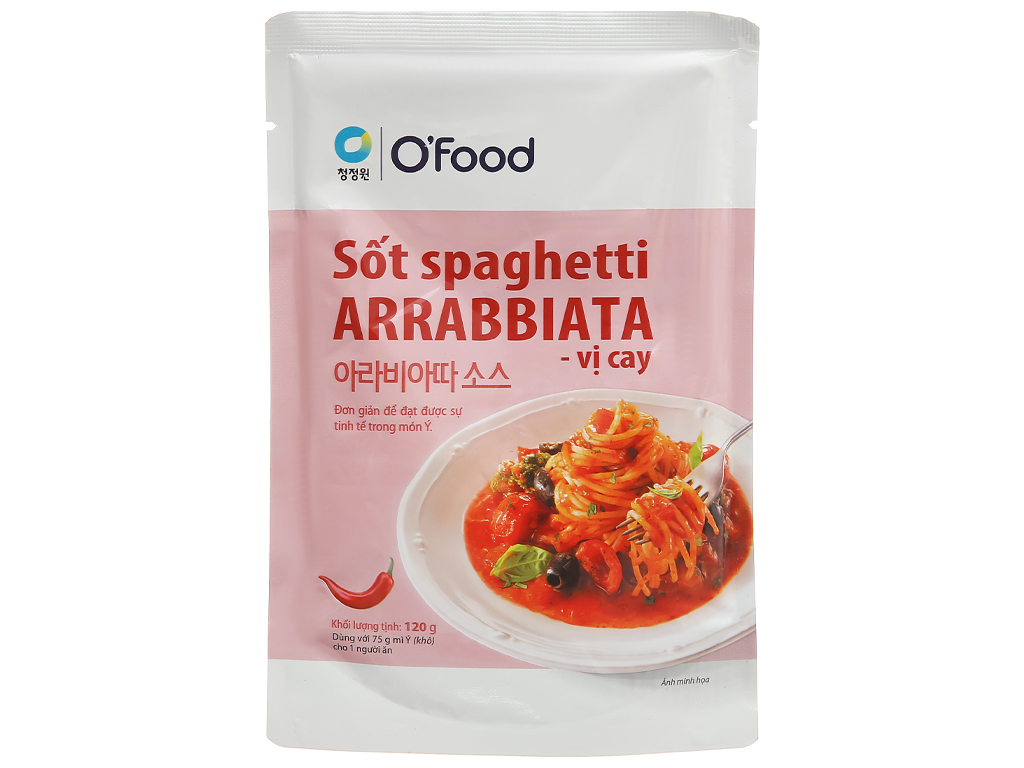 Sốt spaghetti o'food gói 120g