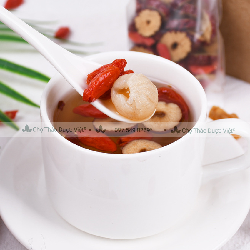 Táo đỏ thái lát 100g, trà táo đỏ sấy giòn, không vụn, dùng pha trà, chưng yến, nấu chè dưỡng nhan