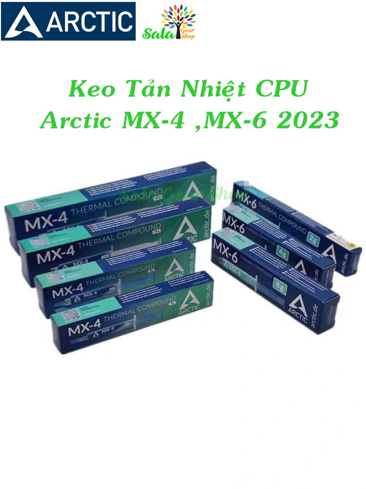Keo Tản Nhiệt Arctic mx4 4g 2020 [Sala Gear Shop]