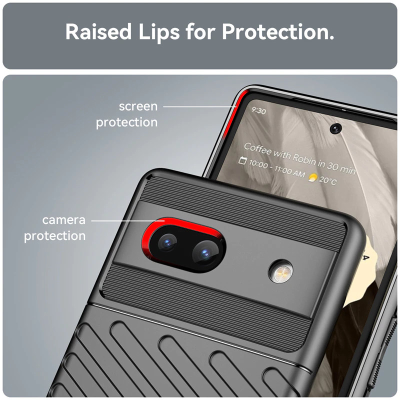 [LaoHac Store] Ốp Lưng Chống Sốc Dạng Vân Chéo Dành Cho Google Pixel 6A