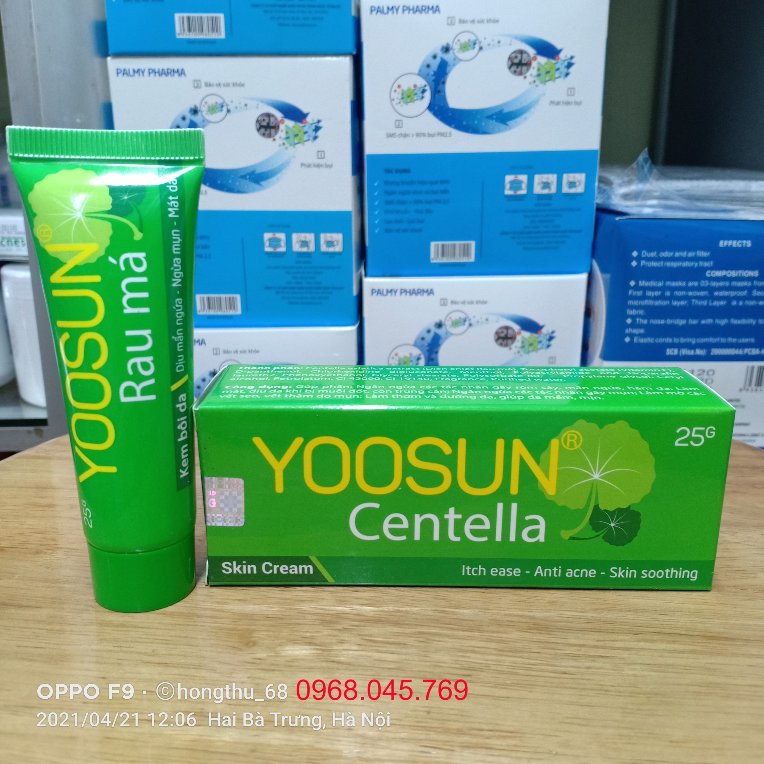 KEM YOOSUN RAU MÁ ngừa mụn - mát da (tuýp lớn hơn - tiết kiệm hơn)