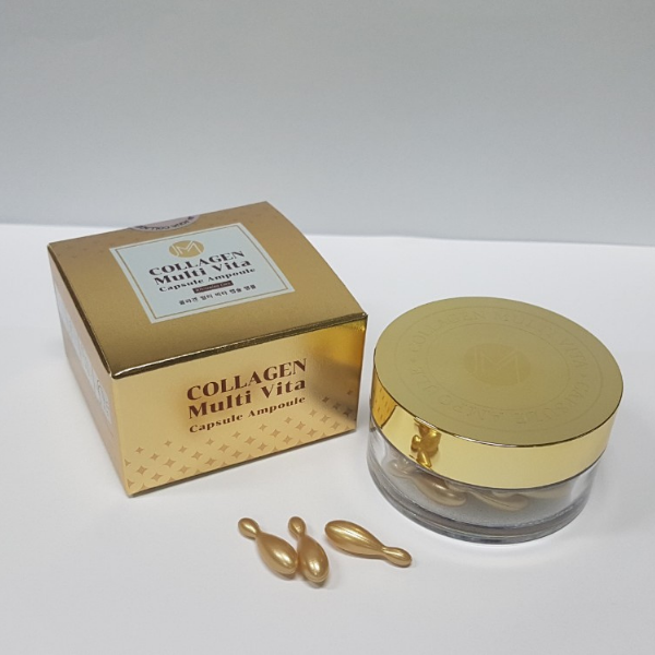 Viên Collagen tươi Ammud Multi Vita Ampoule 38 viên Hàn Quốc