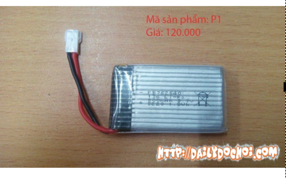Pin máy bay điều khiển từ xa