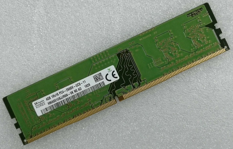Bảng giá RAM Hynix 4GB DDR4 Bus 2666MHz 1.2V PC4-2666 Chính Hãng Dùng Cho Máy Để Bàn PC Desktop Phong Vũ