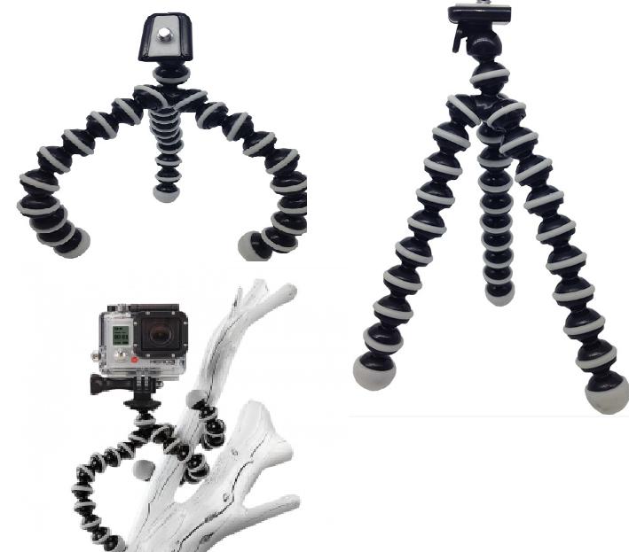 Chân địa hình mini đen trắng loại bé