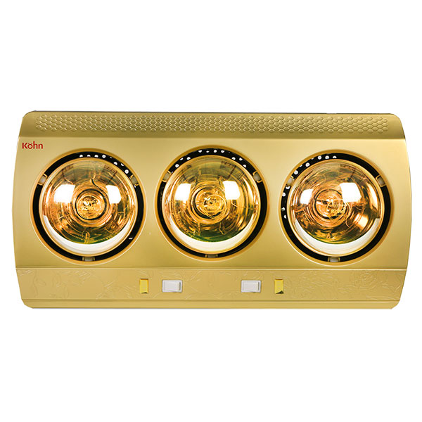 ĐÈN SƯỞI 3 BÓNG KOHN BRAUN ECO MODEL KN03G