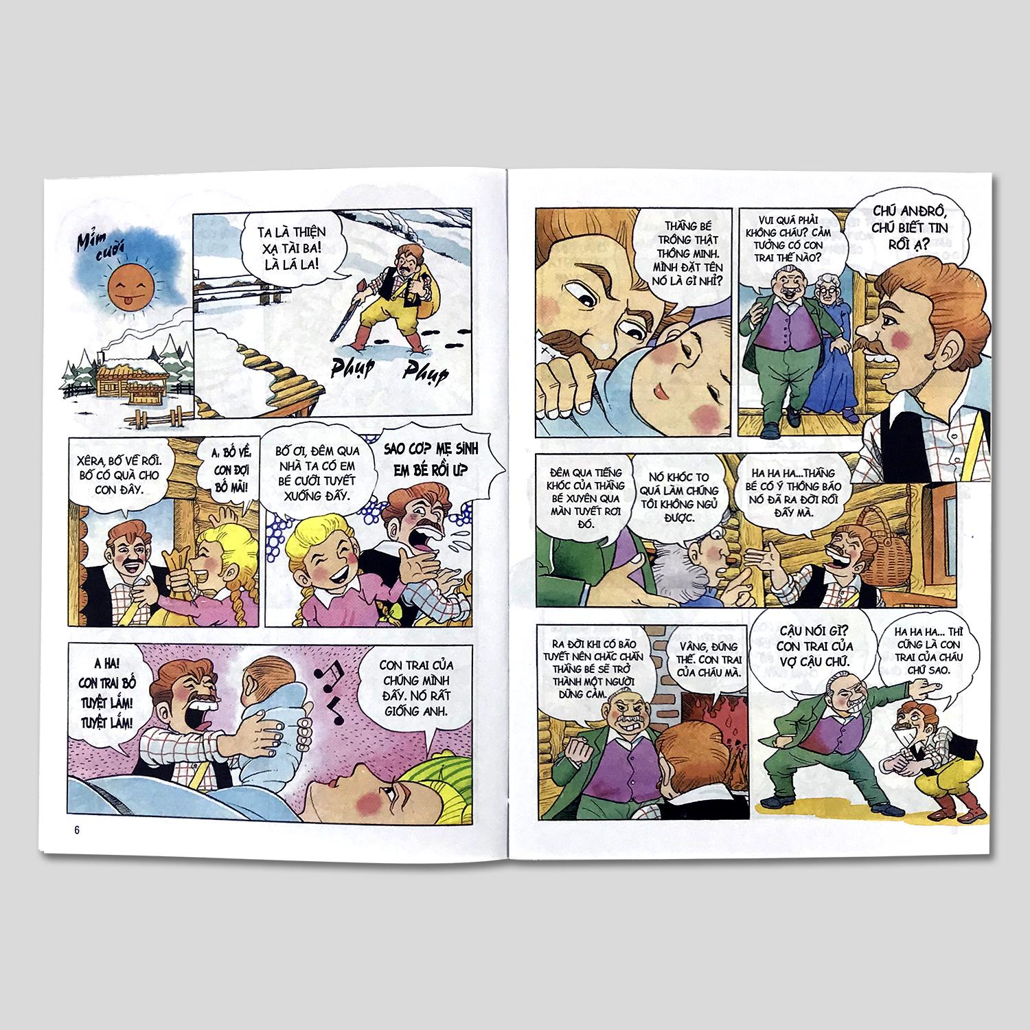 Danh Nhân Thế Giới - Truyện tranh Comic (Bộ 10 Cuốn)