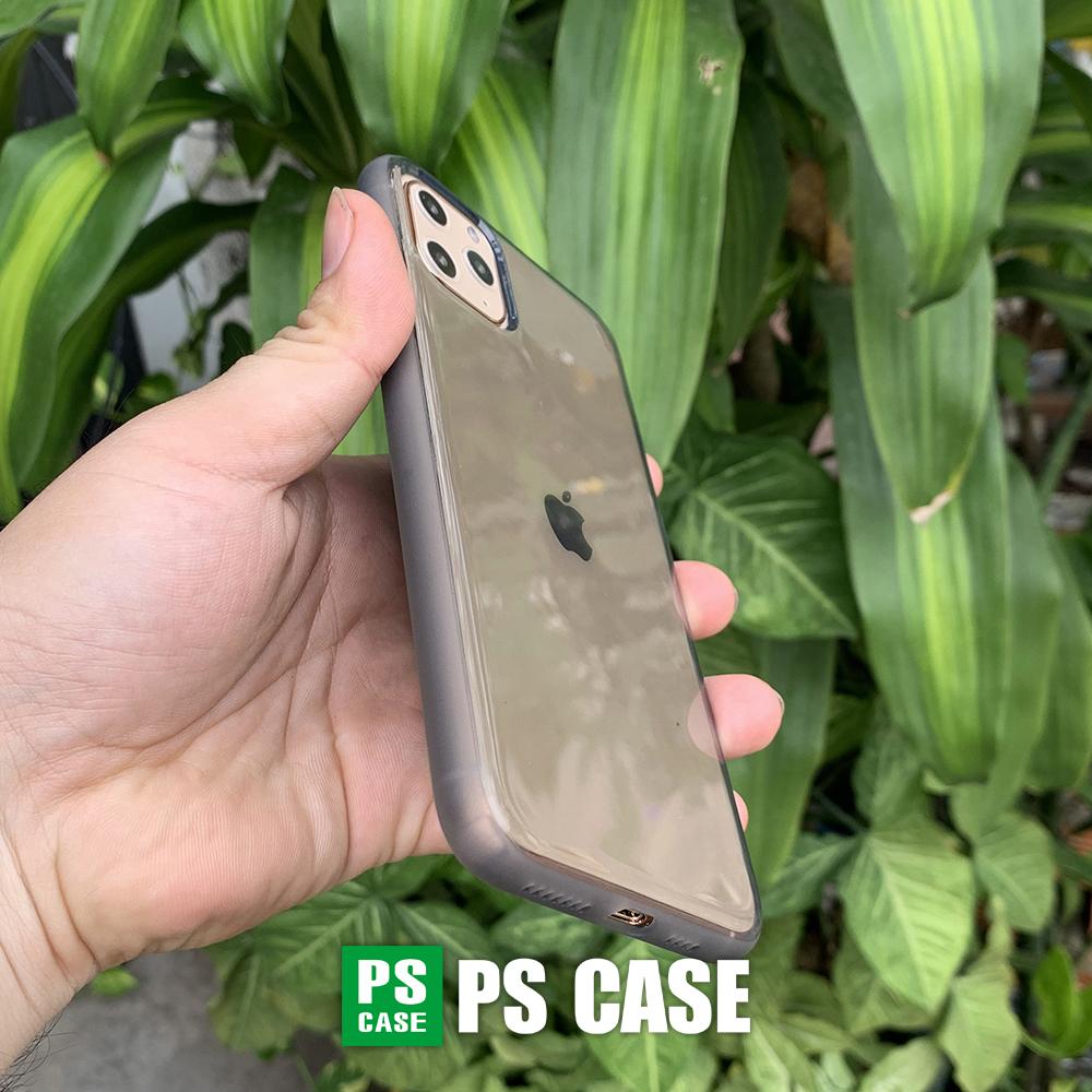 Ốp lưng dẻo chống sốc cao cấp dành cho iPhone 11 Pro Max - Màu đen mờ - PS Case Phân Phối