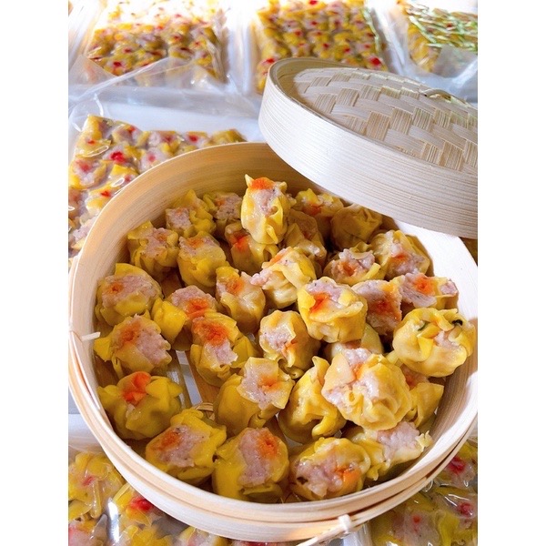 Xíu mại người hoa - khay 20 viên 500gr (giao hỏa tốc tphcm)
