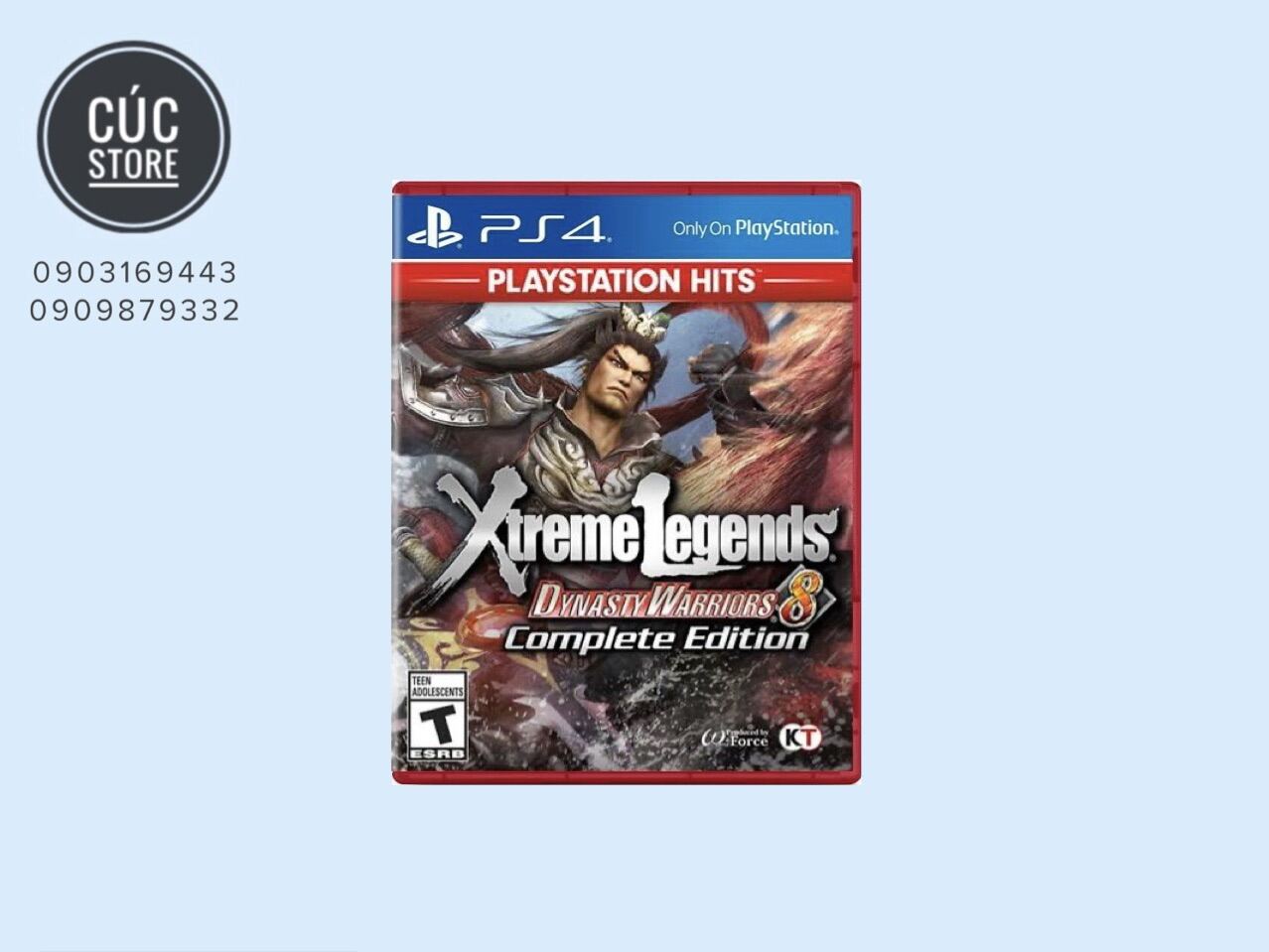 Đĩa chơi game PS4: Dynasty Warriors 8
