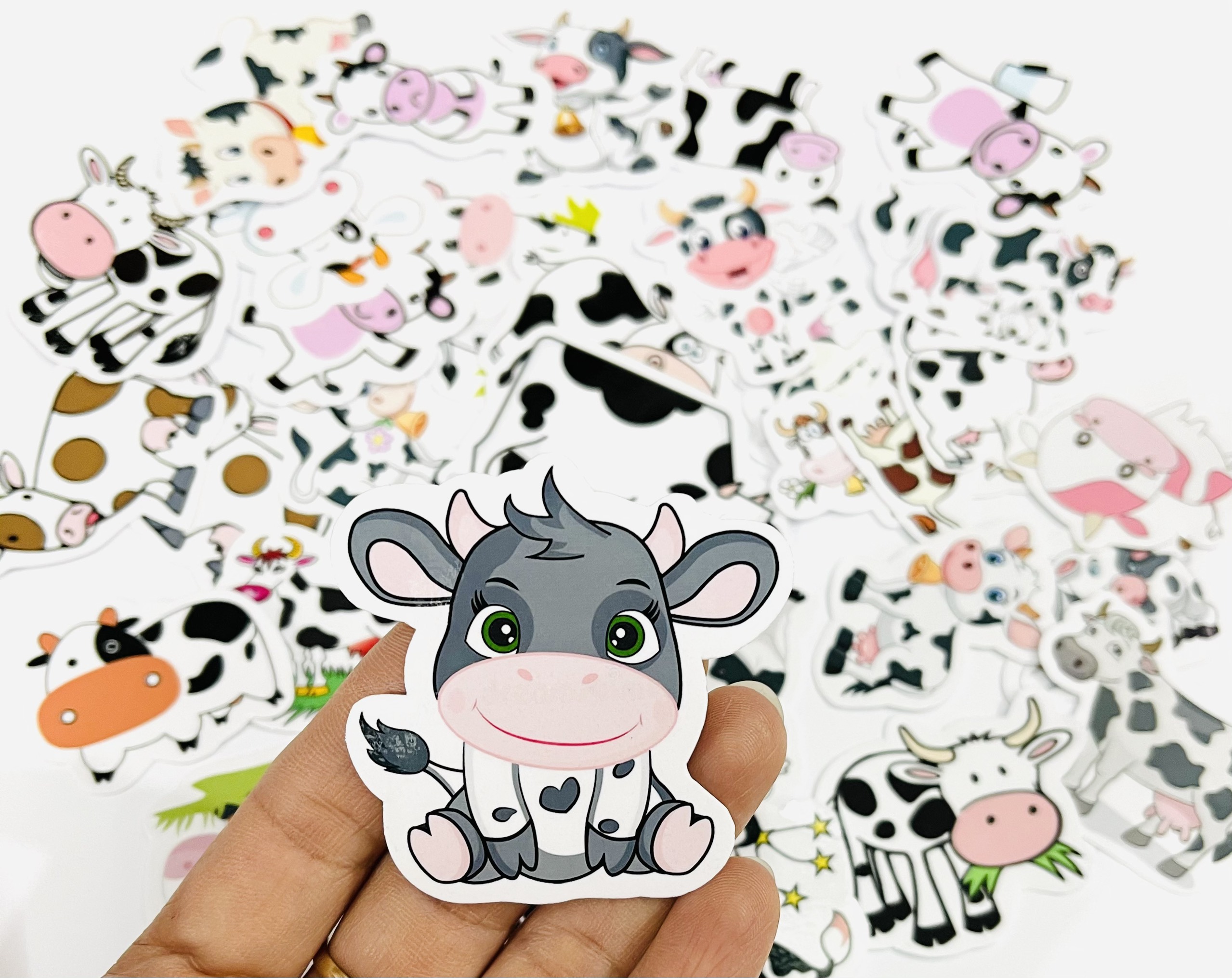 Set 30-60 Sticker Bò Sữa