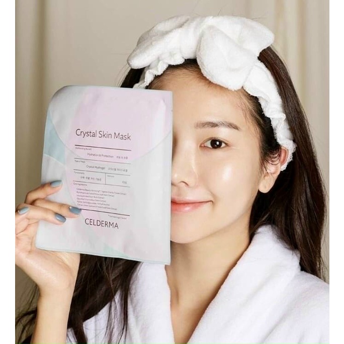 Mặt Nạ Thạch Celderma Crystal - Hộp 10 miếng