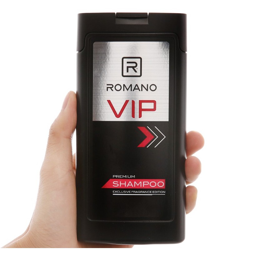 Dầu gội nước hoa cao cấp Romano VIP 180g