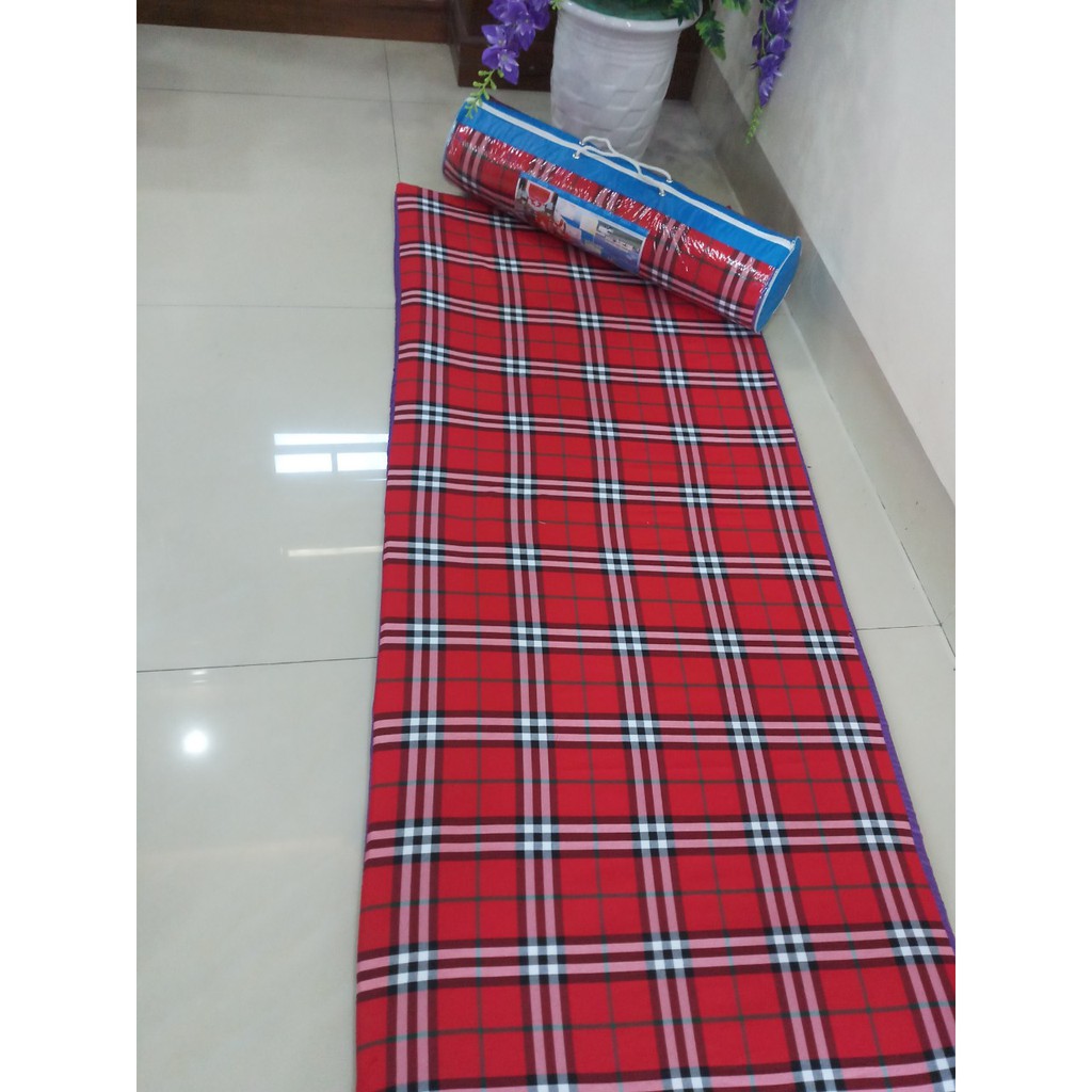 Đệm văn phòng cuộn tròn 1m8x80cmx3cm (kèm túi xách tiện lợi)