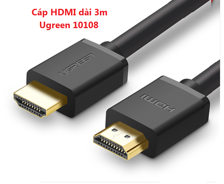 Cáp HDMI Ugreen (  2m - 10107 / 3m - 10108  ) Chính Hãng