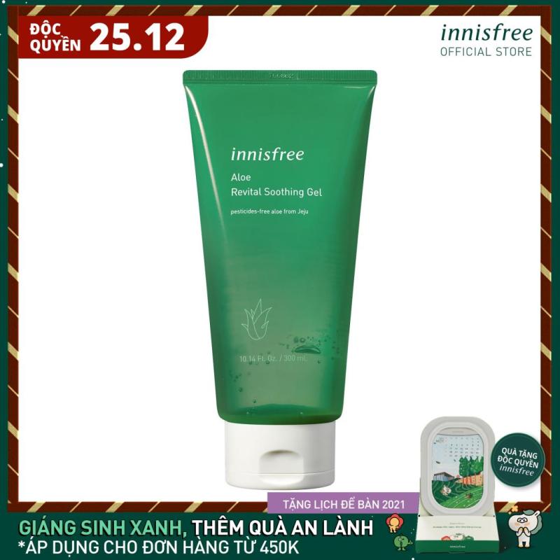 Gel dưỡng ẩm nha đam innisfree Aloe Revital Soothing Gel 300ml giá rẻ