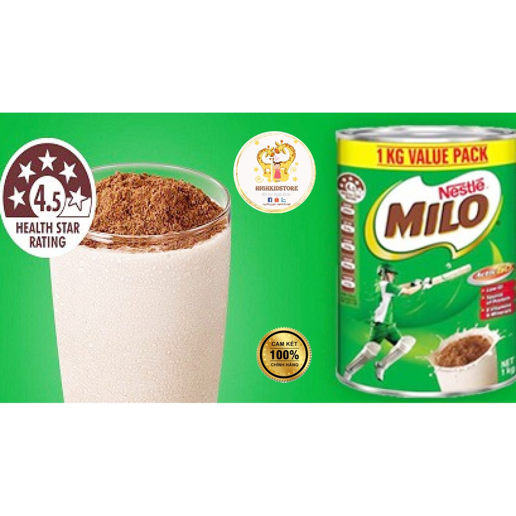 [HCM] Date 5/2025 MILO 1KG NỘI ĐỊA CHUẨN ÚC