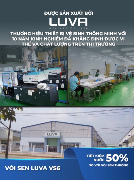 Vòi hoa sen LUVA VS6
