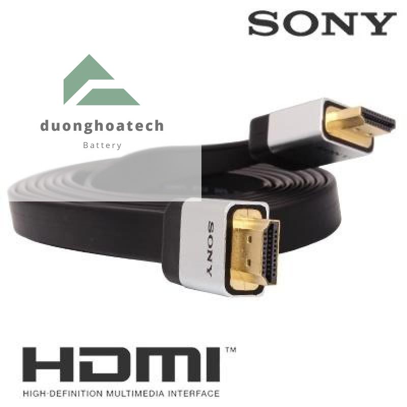[HCM]Cáp HDMI 2m SONY Hỗ Trợ Chất Lượng Full HD 4K 3D (Dây dẹt)