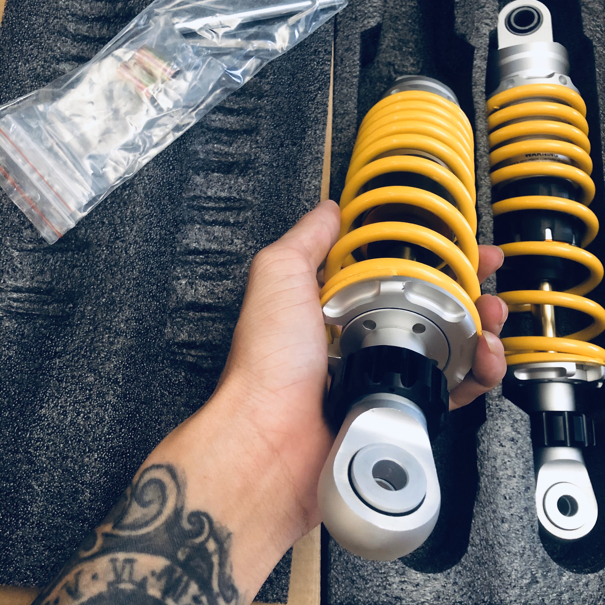 [HCM]Phuộc Ohlins Sirius không bình dầu