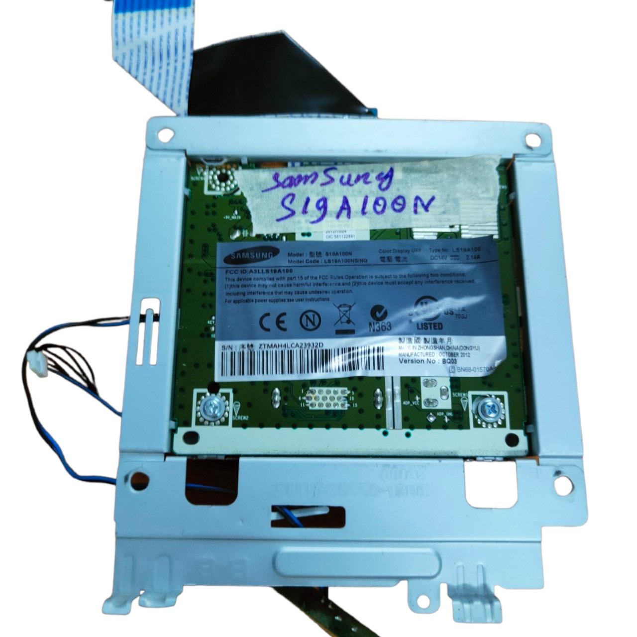 Mainboard xử lý màn hình SAMSUNG S19A100N