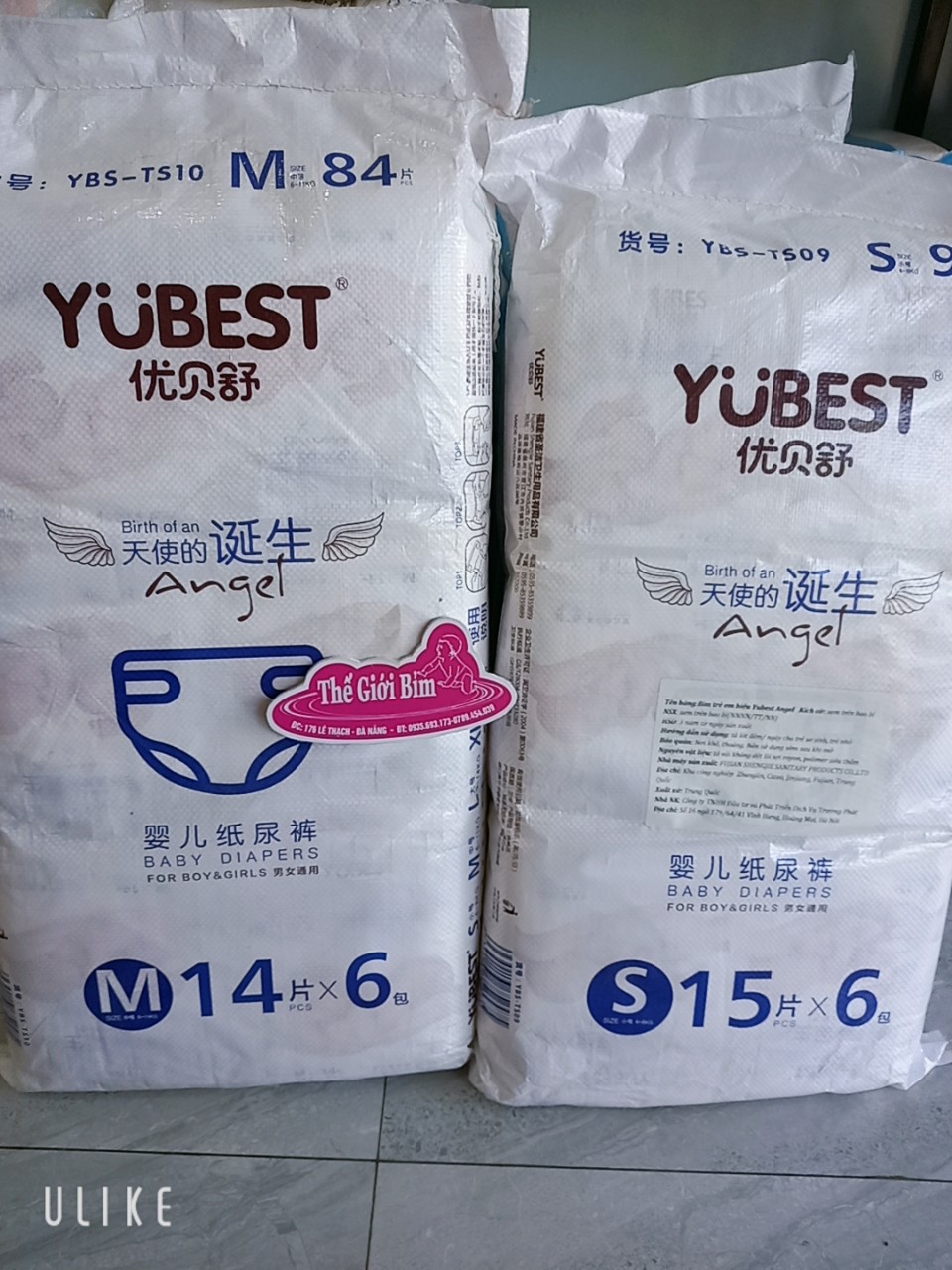 Bỉm/Tả Yubest Angle