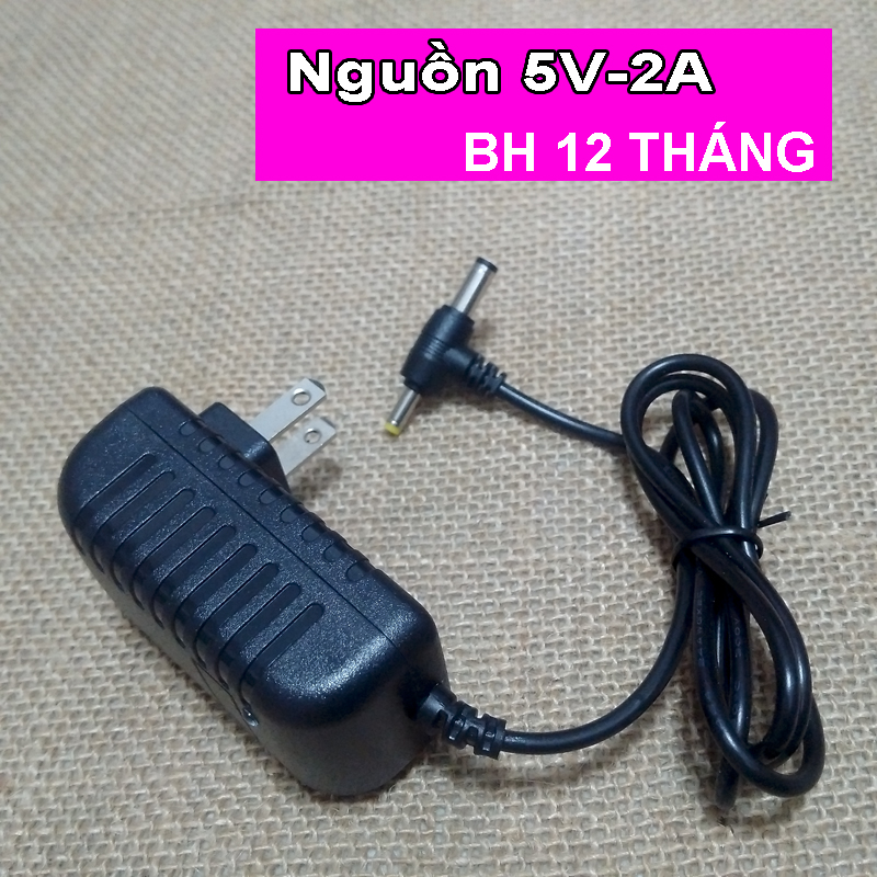 Cục Nguồn 5V-2A Đầu cắm đa năng, Loại tốt BH 12T