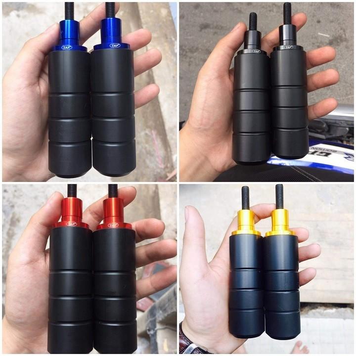 Bộ 2 Gù Chống Đổ, Chống Ngã sau PKL dành cho mô tô xe máy - Vindecal BD