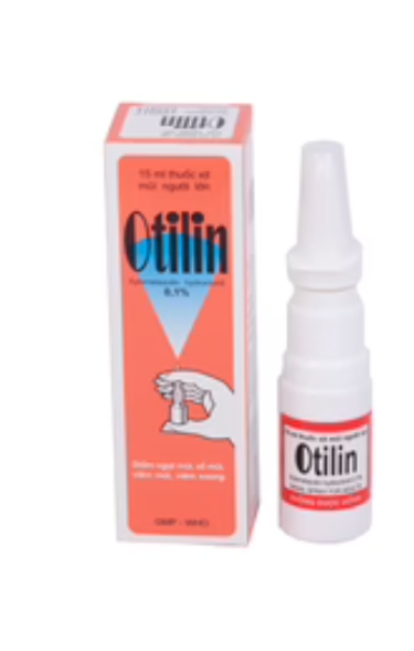 Xịt Mũi Otilin Pharbaco (chai/15ml)