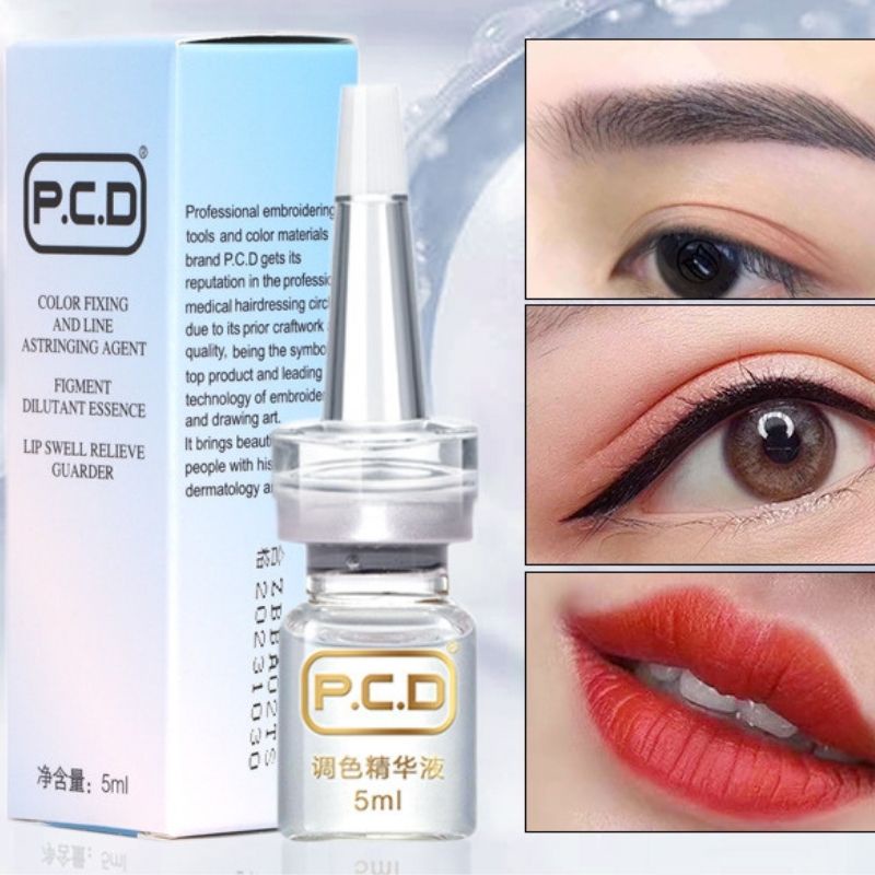 Phủ bóng môi collagen PCD sau phun môi