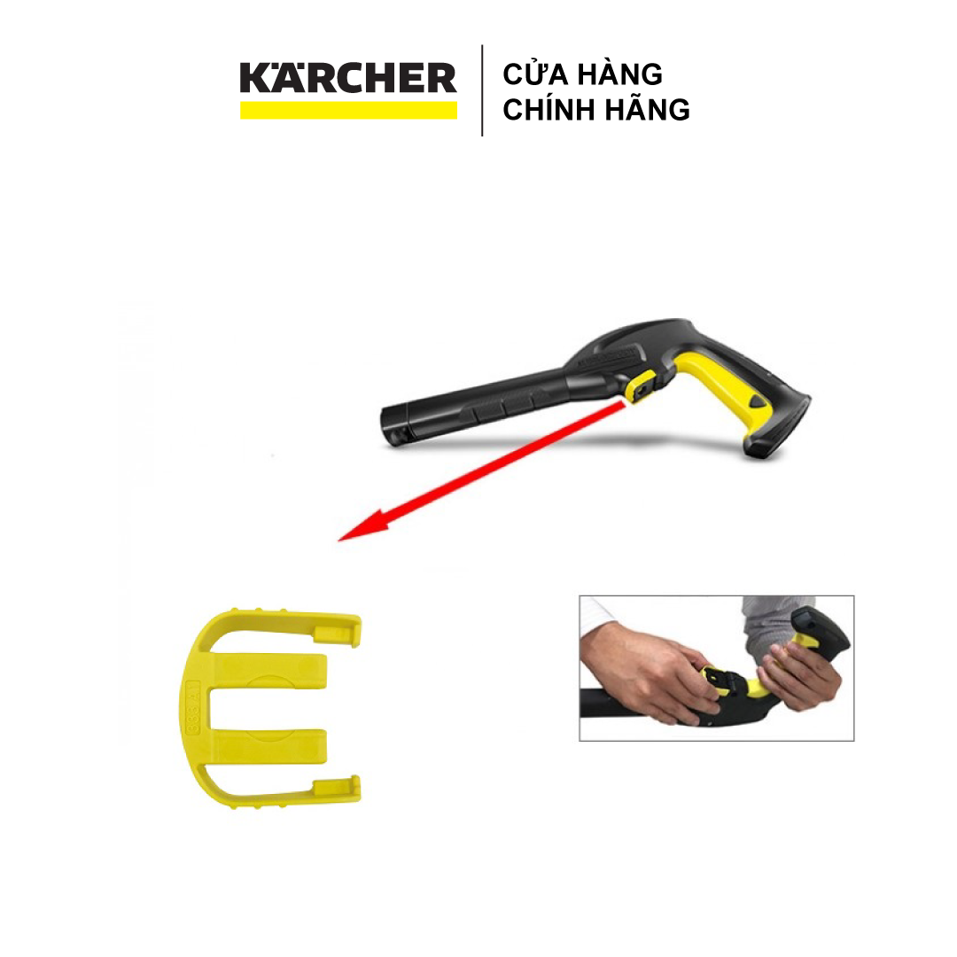 Kẹp tay cầm máy xịt rửa xe Karcher
