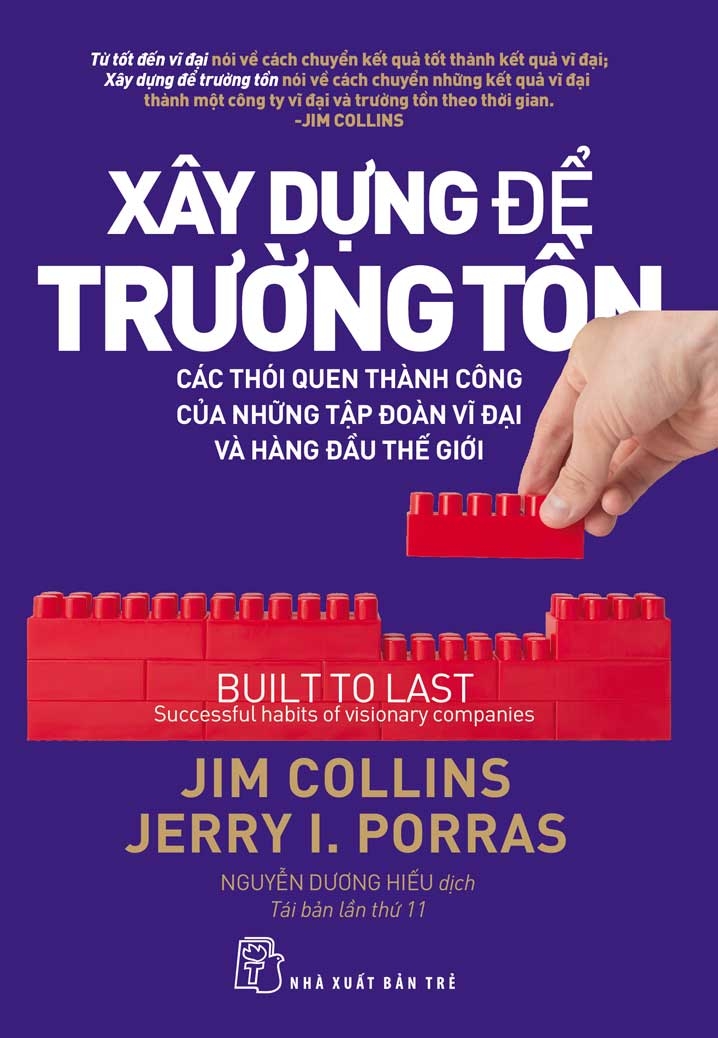 Sách nxb trẻ - j.collins. xây dựng để trường tồn