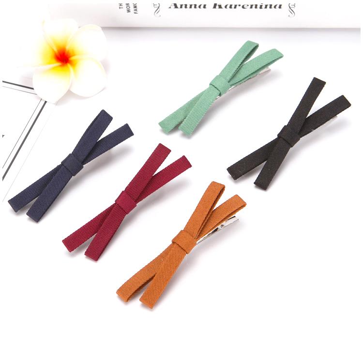 [HCM]Combo 2 Kẹp tóc chéo Đính nơ HÀN QUỐC - NHShop