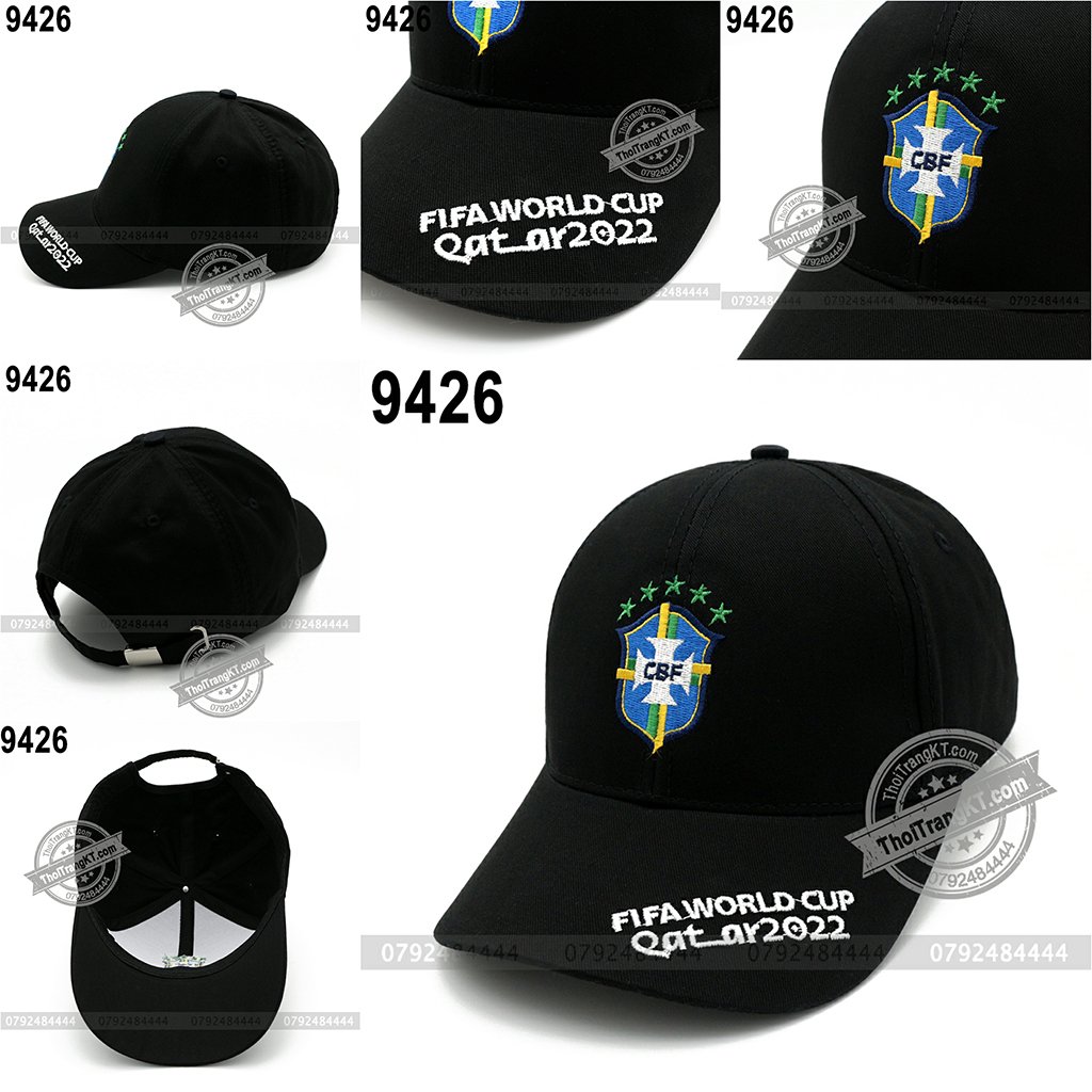 Mũ Nón Kết Bóng Đá Đội Tuyển Brasil