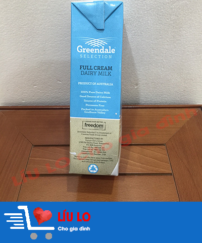 Sữa tươi nguyên kem Greendale Pure (Úc)
