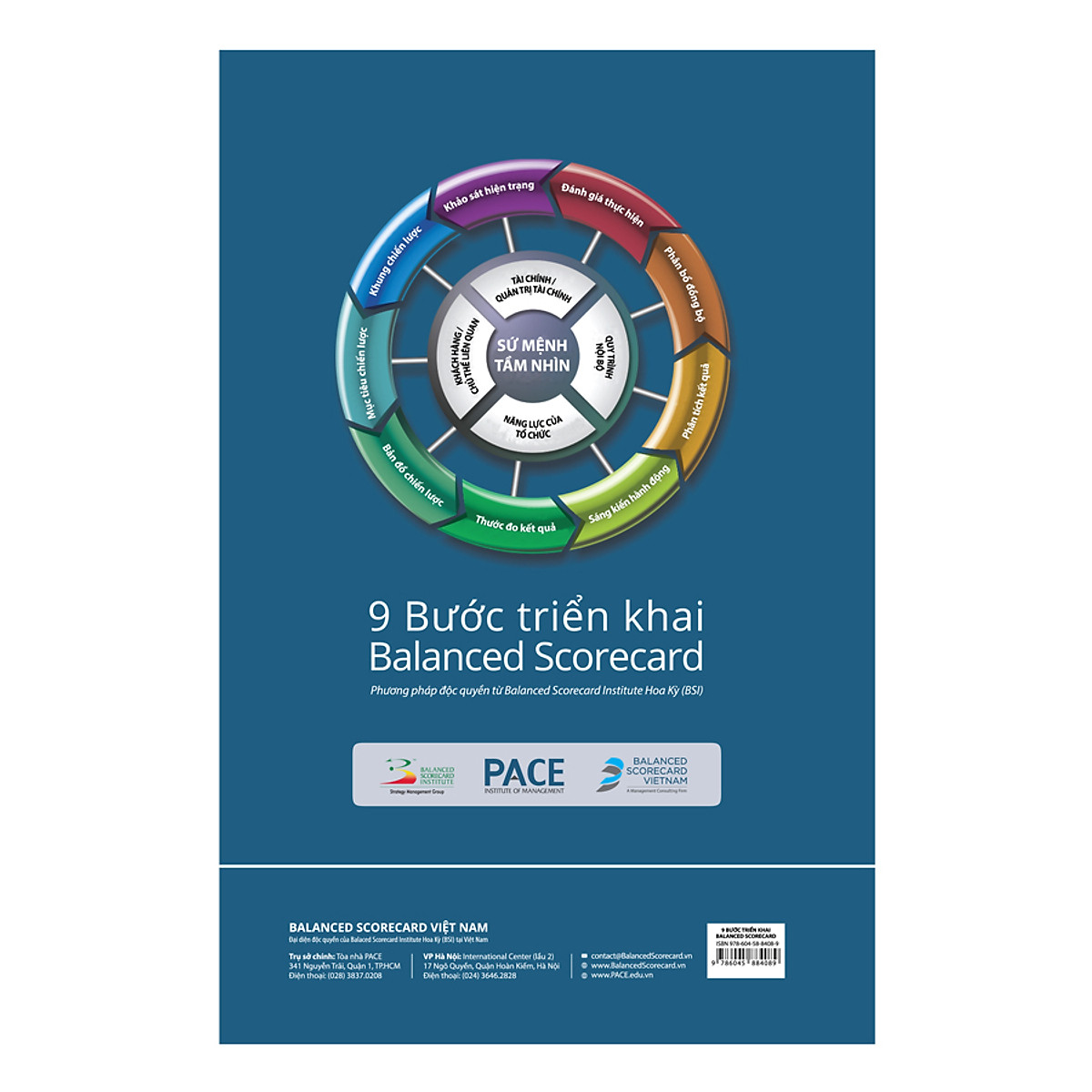 Sách - 9 Bước Triển Khai Balanced Scorecard (The Institute Way) - PACE Books