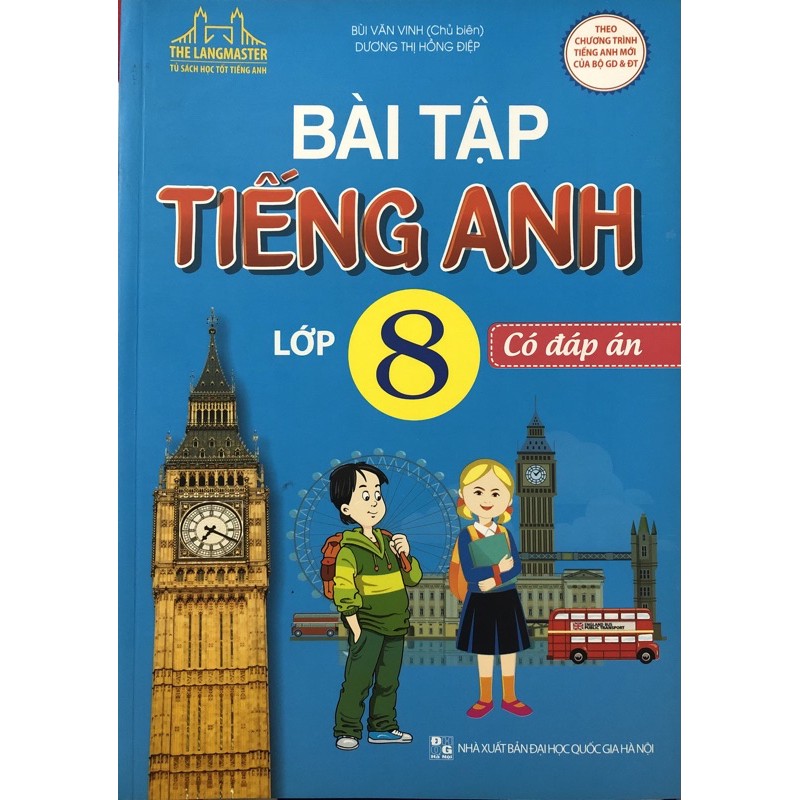 Sách - Bài tập tiếng anh lớp 8