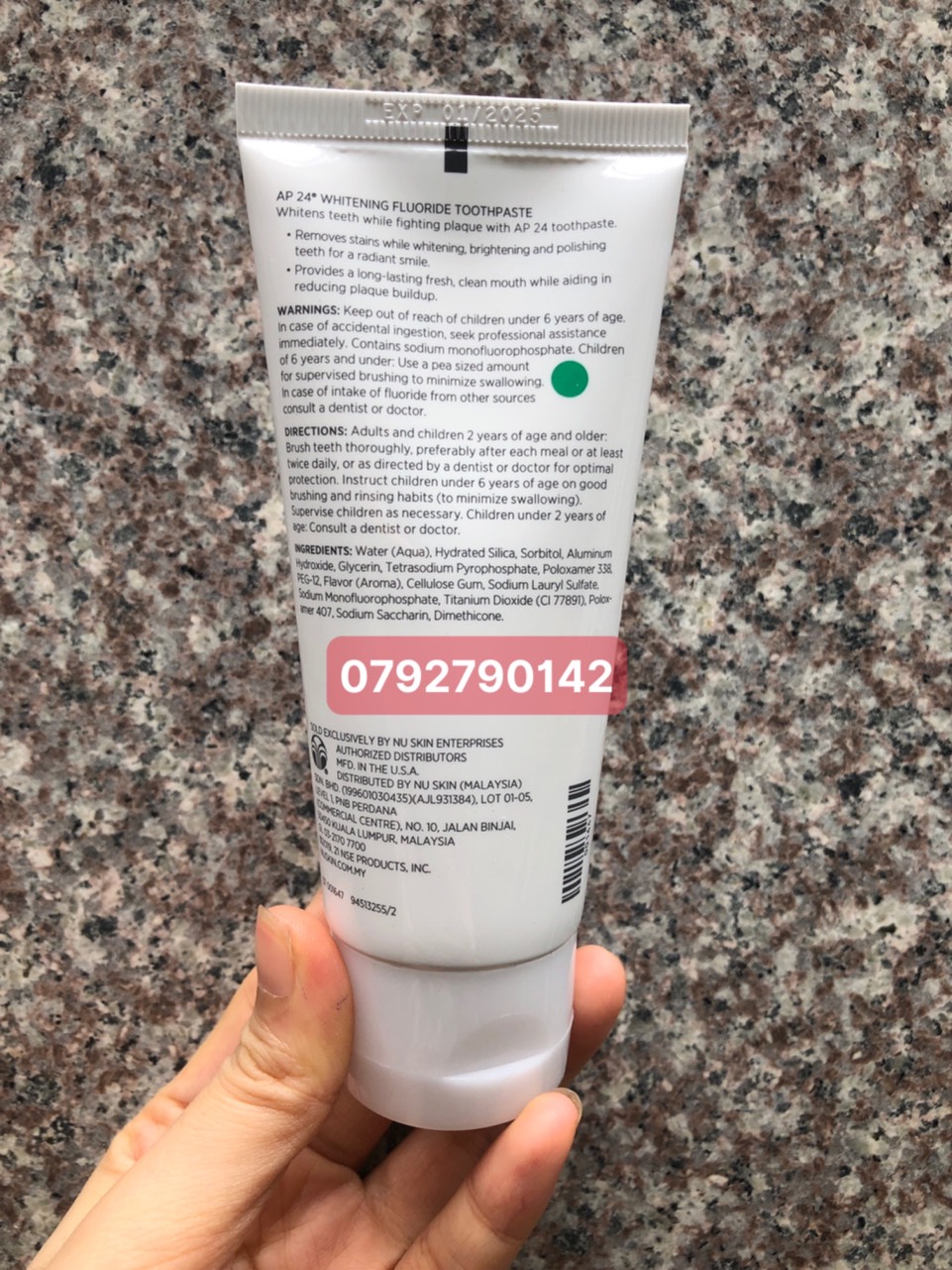 Combo 10 Tuýt Kem Đánh Răng AP24 Nuskin (110g)