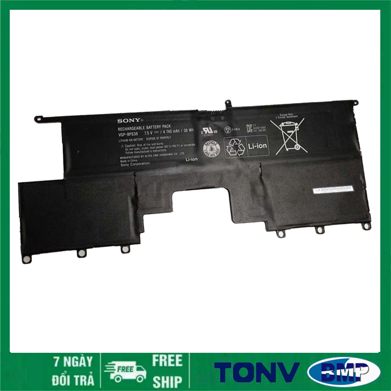 [HCM]Pin Sony VAIO VGP-BPS38 SVP13 Pro13 Pro11 (ZIN)