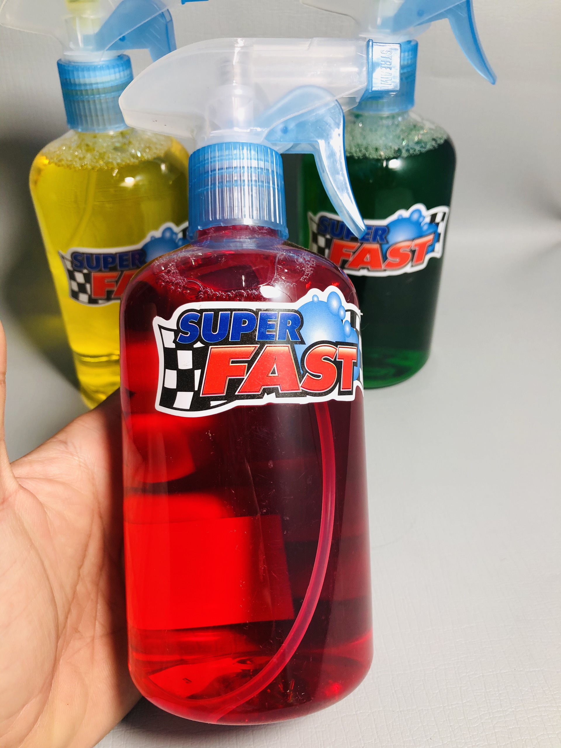 Dung Dịch Rửa Xe Super Fast Chai 500ml - Màu Đỏ