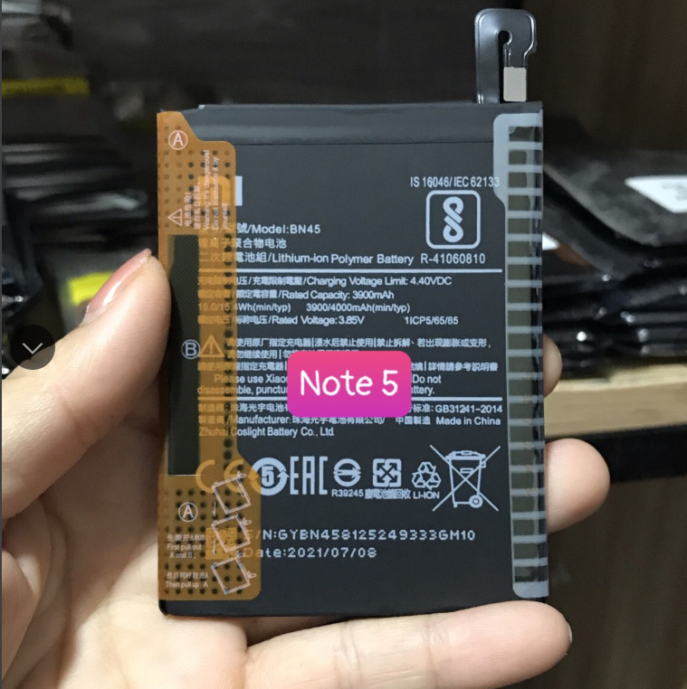 Pin Xiaomi Redmi Note 5 /Note 5 pro /BN45 dung lượng 3900mAh