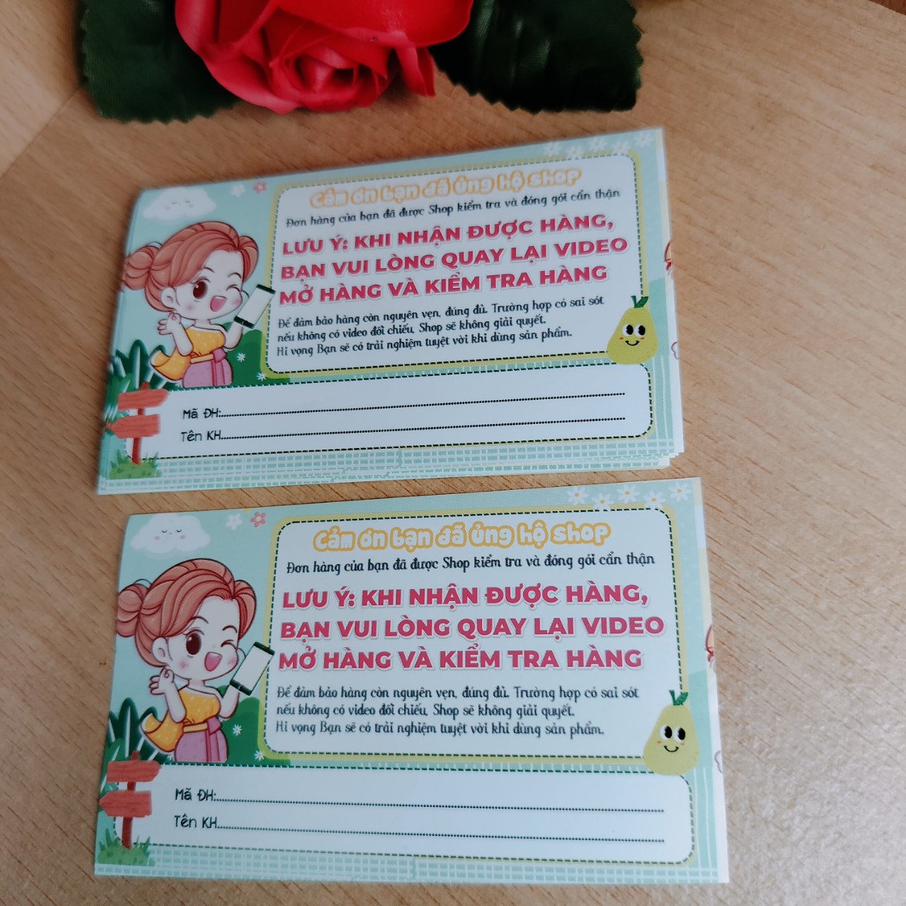 combo 100 Tem dán cảm ơn shipper, NHÃN CÁM ƠN SHIPPER-MẪU 6