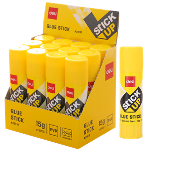 Hồ khô dán giấy deli ea20110 vàng 15g