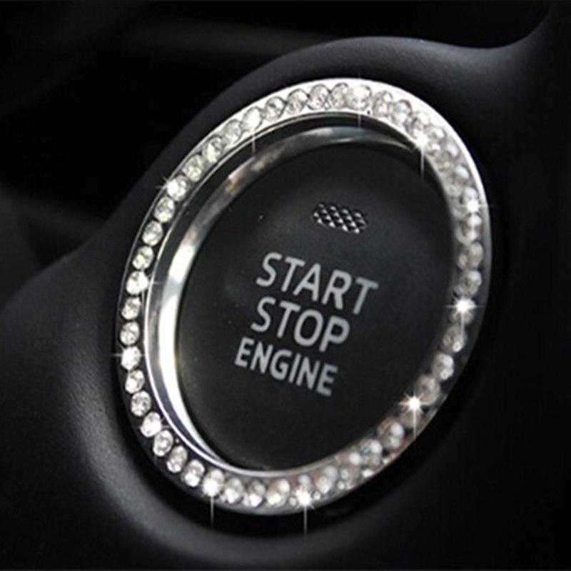 Vòng Đính Đá Trang Trí Nút Khởi Động Start/Stop